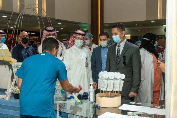 520 مستفيدا من فعالية غسل الأيدي بصحة الأحساء