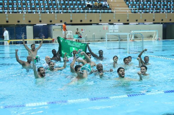 الأهلي بطل الدوري العام لكرة الماء