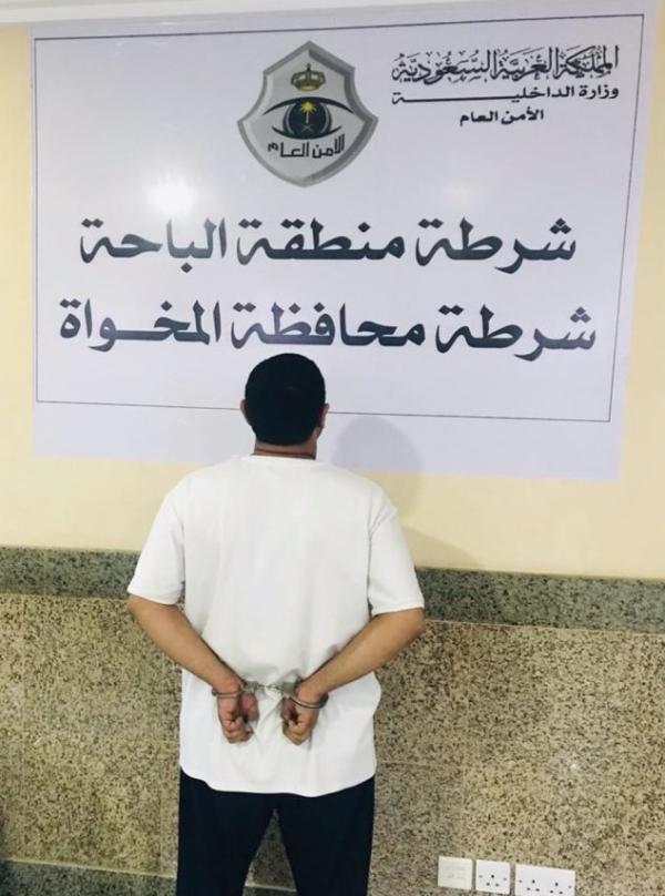 القبض على مواطن قتل آخر بسلاح ناري بالمخواة