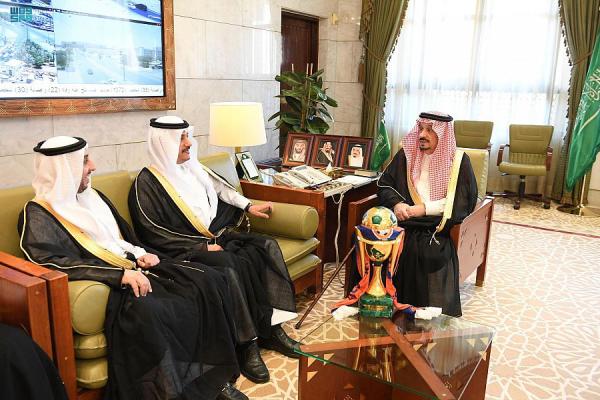 أمير الرياض يحتفي بالفيحاء