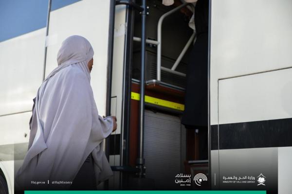 وصول أكثر من 159 ألف حاج إلى المدينة المنورة
