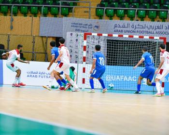4 مباريات مرتقبة في ثاني جولات كأس العرب لكرة قدم الصالات