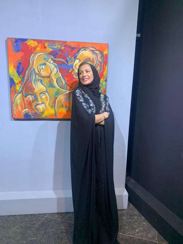 «الخيال» بطل معرض التشكيلية غدير حافظ