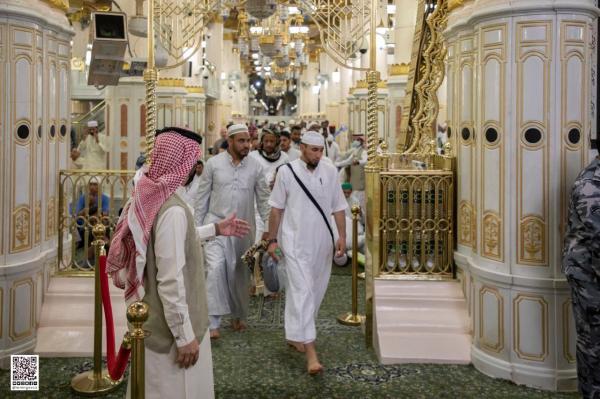 وصول 266 ألف حاج إلى المدينة المنورة