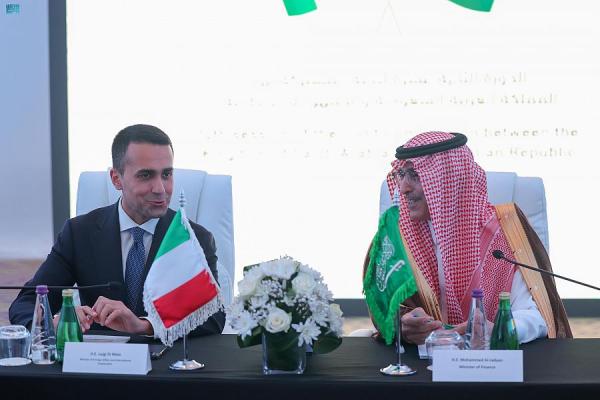 بينها الفضاء.. المملكة وإيطاليا تعززان التعاون في عدة مجالات