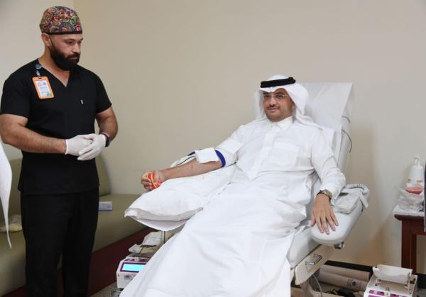 محافظ الأحساء يدشن حملة «الحرس الوطني» للتبرع بالدم