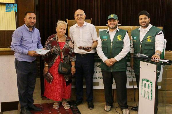المملكة تهدي كوسوفو 25 طناً من التمور