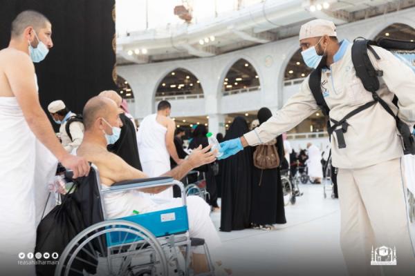 بالصور.. «شؤون الحرمين» تنهي استعداداتها لاستقبال الحجاج