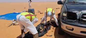 ليبيا.. العثور على 20 جثة في الصحراء لمهاجرين غير شرعيين