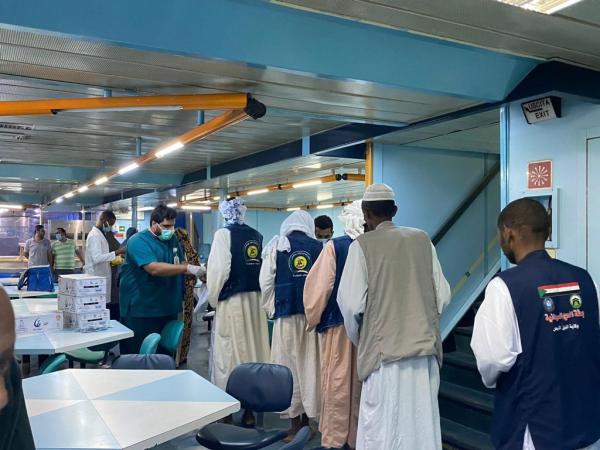 خدمات طبية لـ 6030 حاجا بميناء جدة