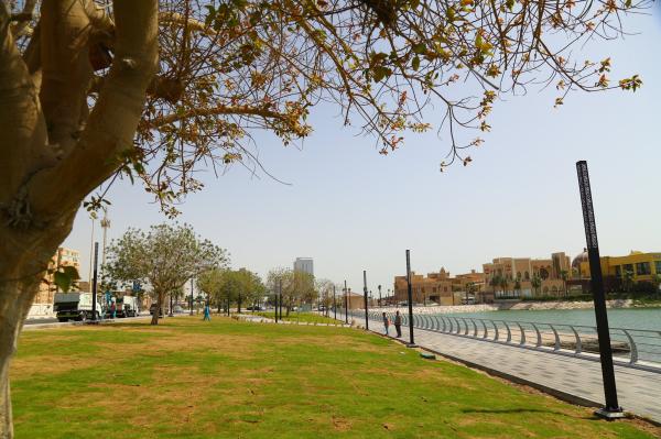 بالصور .. إنهاء تطوير المرحلة الأولى لكورنيش الخبر الجنوبي