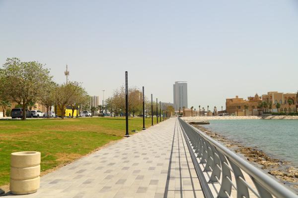 بالصور .. إنهاء تطوير المرحلة الأولى لكورنيش الخبر الجنوبي