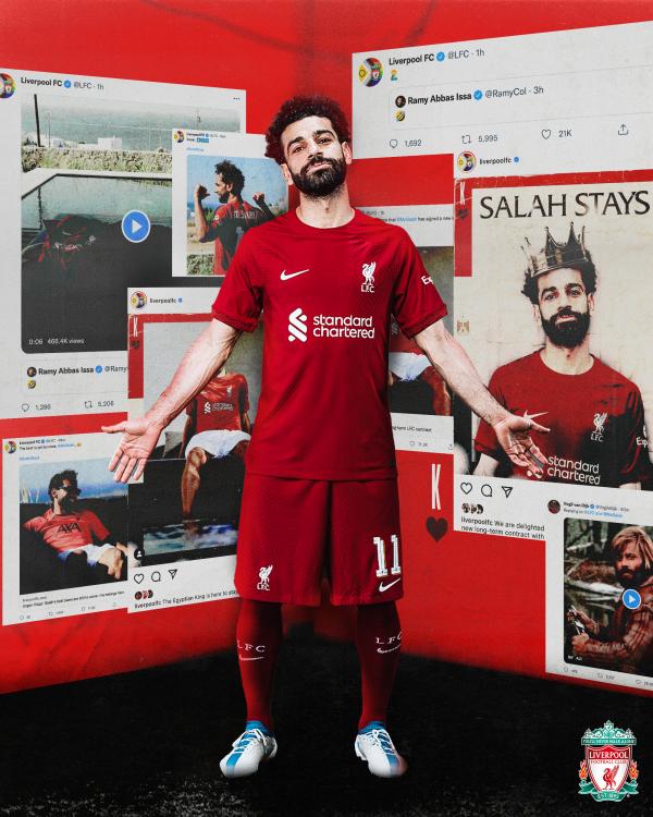 ليفربول لصلاح: «العيد عيدين»!