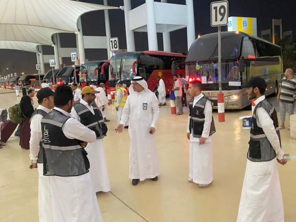 بتقنيات متطورة.. «إرشاد الحافلات» يرشد 18 ألف حافلة للحجاج
