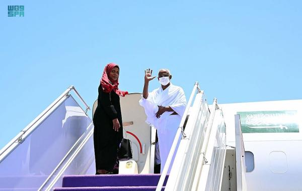 رئيس جمهورية المالديف يغادر المدينة المنورة