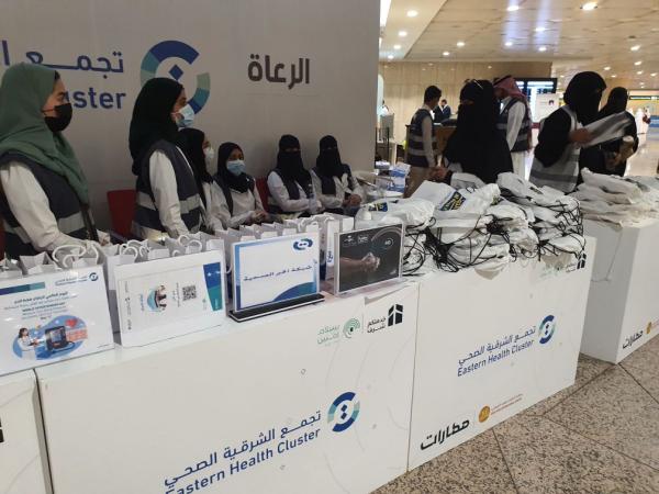 بمشاركة 50 متطوعا.. تفويج 8 آلاف حاج بمطار الدمام