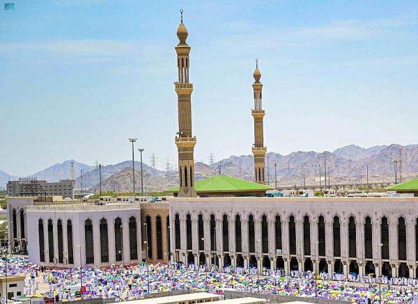 نجاح تنظيم دخول الحجاج لمسجد نمرة