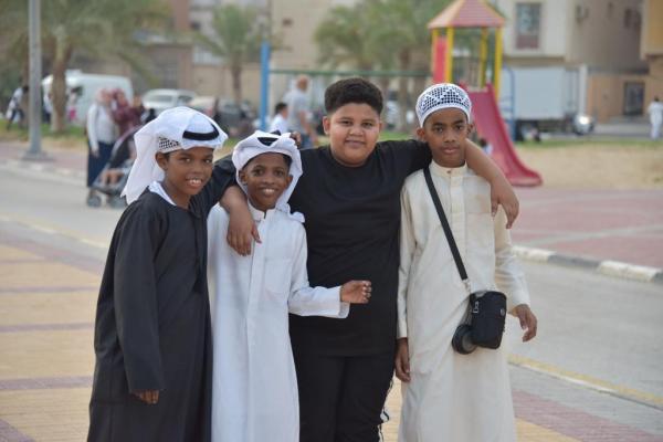 فرحة العيد ترسم البهجة على وجوه الأطفال بالشرقية