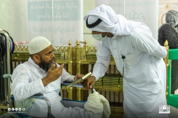 10 آلاف حاج من ذوي الإعاقة يستفيدون من خدمات «شؤون الحرمين»