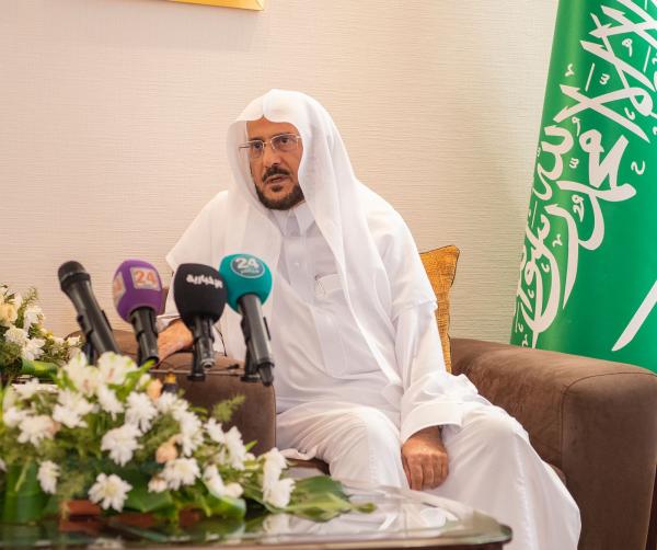 وزير الشؤون الإسلامية علاقاتنا بمصر قوية وهناك توافق في الرؤى للتصدي لمسيسي الإسلام  