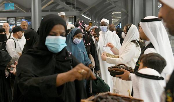 بالصور.. البهجة ترافق الحجاج في المدينة المنورة