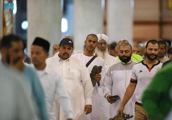 وصول 27 ألف حاج إلى المدينة المنورة