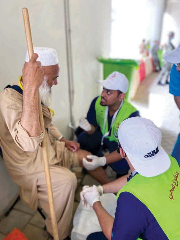 متطوعون: الحج «جامعة متكاملة».. ونطمع بدعوة مستجابة
