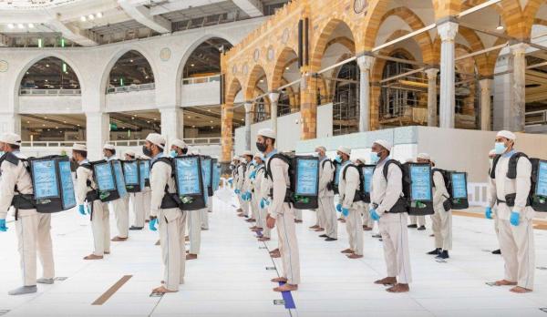 توزيع 12مليون لتر ماء زمزم على الحجاج