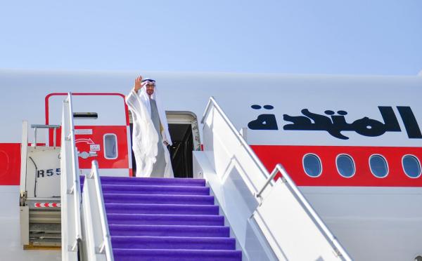 بالصور..ولي العهد في مقدمة مودعي رئيس الإمارات لدى مغادرته جدة