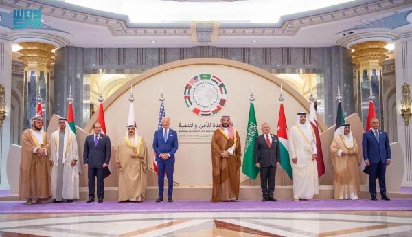 ولي العهد يستقبل قادة ورؤساء وفود الدول المشاركة بـ«قمة جدة للأمن والتنمية»