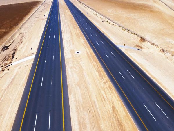 تطوير تقاطع رأس مشعاب إلى الخفجي على طريق أبو حدرية