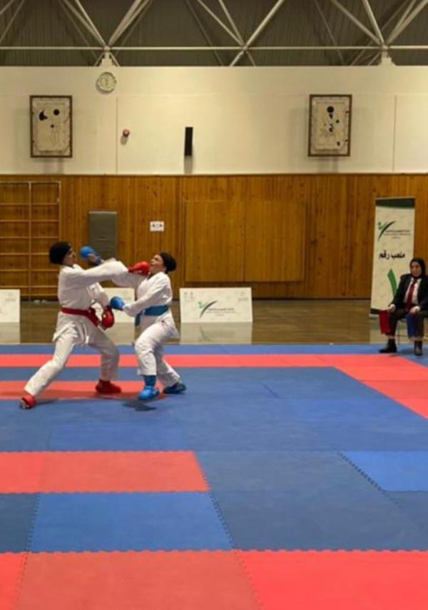 اختتام بطولة سيدات الكاراتيه