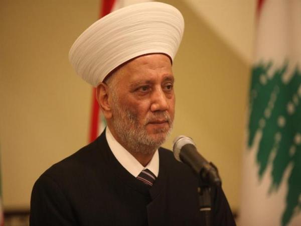 مفتي لبنان يحذر من استمرار التعطيل: الانهيار والخراب يعم مؤسسات الدولة