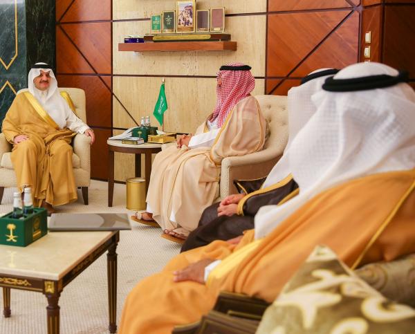 أمير الشرقية يستقبل الرئيس التنفيذي لـ «سابك»