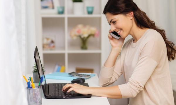 قطاعات العمل من المنزل تقود الإنتاجية