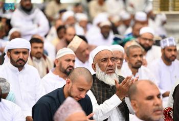 وصول أكثر من 140 ألف حاج إلى المدينة المنورة