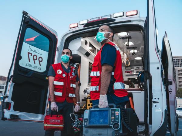 الهلال الأحمر يتلقى 1375 بلاغاً بالمدينة المنورة