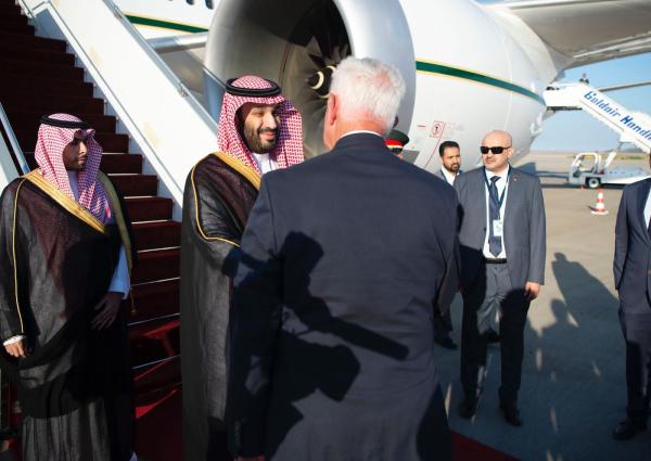 عاجل: ولي العهد يصل إلى أثينا