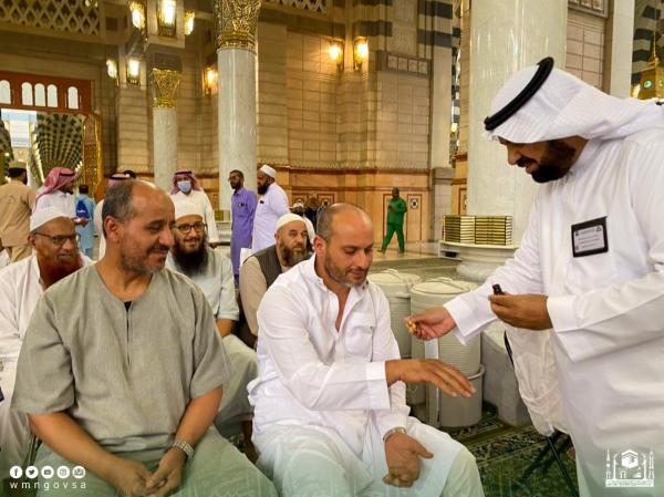 تدشين مبادرة «راحة وروحانية» بالمسجد النبوي