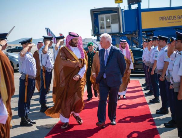 سمو ولي العهد يغادر اليونان عاجل