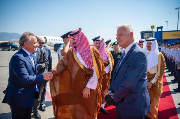 سمو ولي العهد يغادر اليونان عاجل
