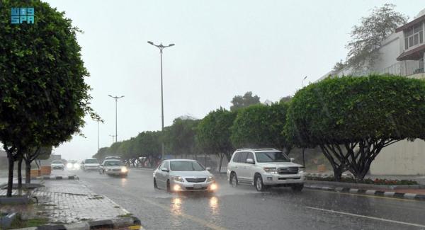 طقس الخميس.. استمرار الأمطار الرعدية على عدة مناطق بالمملكة