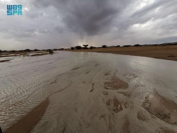 أمطار رعدية على نجران
