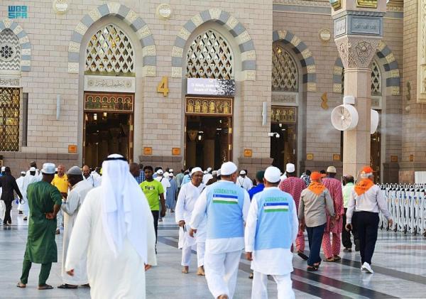 وصول 252 ألف حاج إلى المدينة المنورة