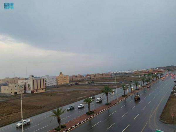 أمطار على جازان حتى الـ 8 مساءً