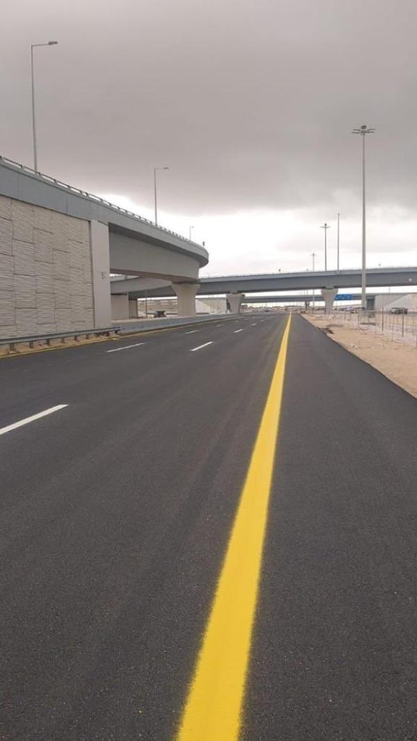افتتاح الحركة على أجزاء من طريق «أبو حدرية»