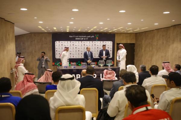 4 مجموعات قوية في كأس العرب للناشئين