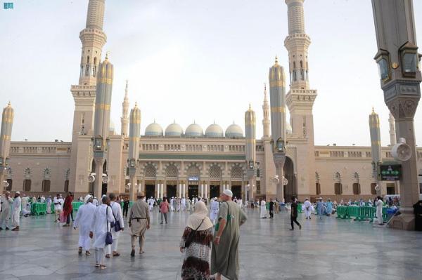 وصول 280 ألف حاج إلى المدينة المنورة