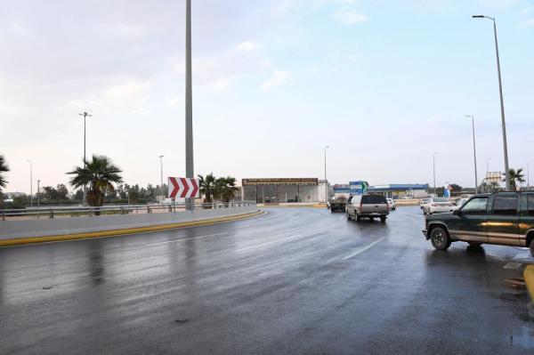 هطول أمطار على الأحساء