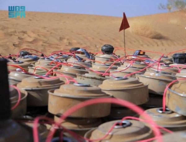 «مسام» يطهر أراضي اليمن من 934 لغما حوثيا